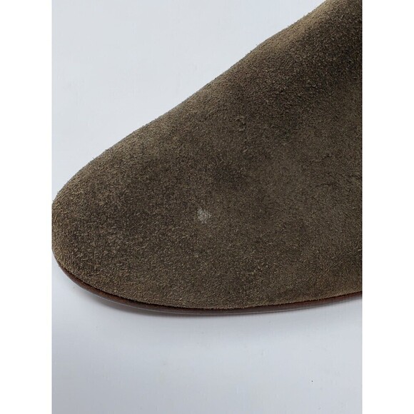 VINCE CAMUTO ARMY GREEN SUEDE ANKLE BOOTS BOOTIES WOMEN SIZE 7 UTILITY - Picture 11 of 11